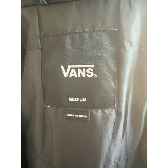 Vans The Men’s Westmark MTE Blue Hooded Pockets Zip Up and Snap Parka Jacket M - Picture 10 of 16